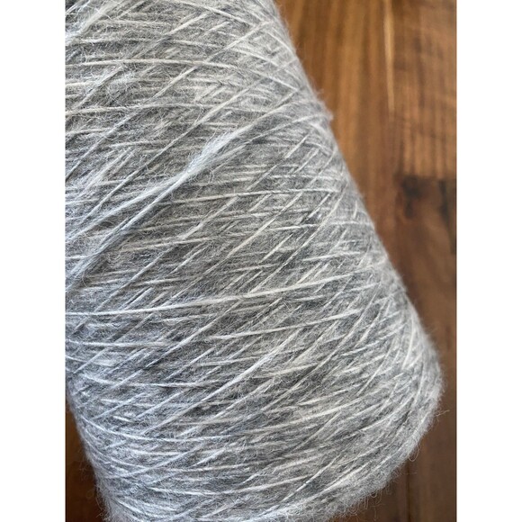 Cone Yarn Grey White Mix 400g #408 - Picture 3 of 4